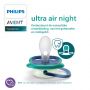 Avent Ultra Air Fopspeen - Nacht - 6-18 Mnd - 2 Stuks