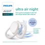 Avent Ultra Air Fopspeen - Nacht - 6-18 Mnd - 2 Stuks